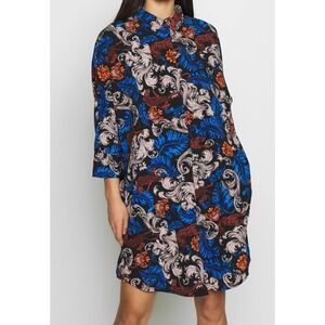 Monki Leopard Print Shirt Dress Size Small